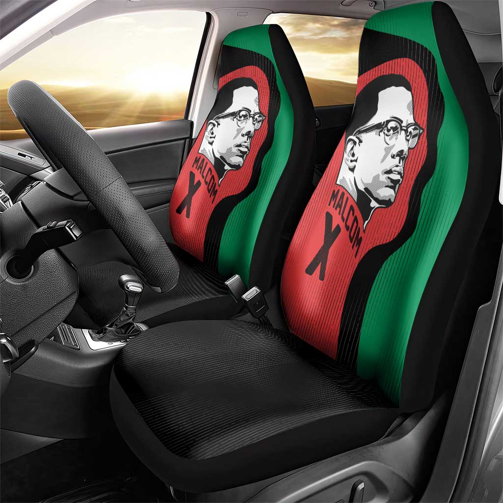 Malcolm X Car Seat Cover Truth Is on the Side of the Oppressed Quote Civil Rights Tribute - African Pride