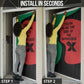 Malcolm X Door Cover Truth Is on the Side of the Oppressed Quote Civil Rights Tribute - African Pride