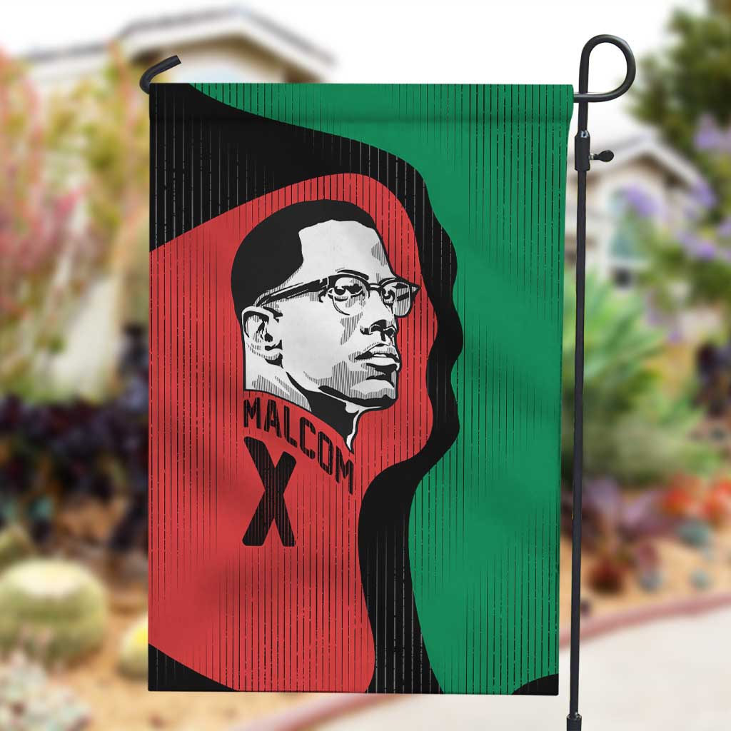 Malcolm X Garden Flag Truth Is on the Side of the Oppressed Quote Civil Rights Tribute - African Pride