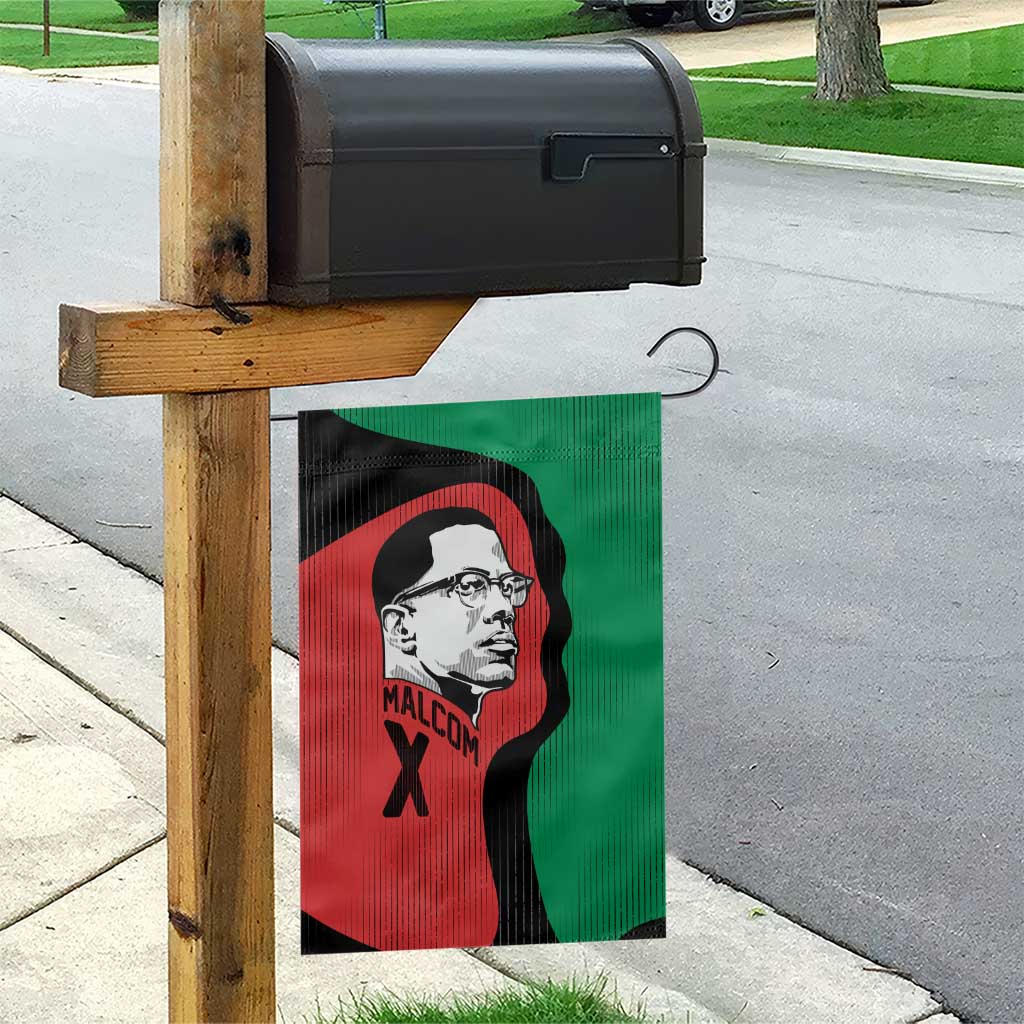 Malcolm X Garden Flag Truth Is on the Side of the Oppressed Quote Civil Rights Tribute - African Pride