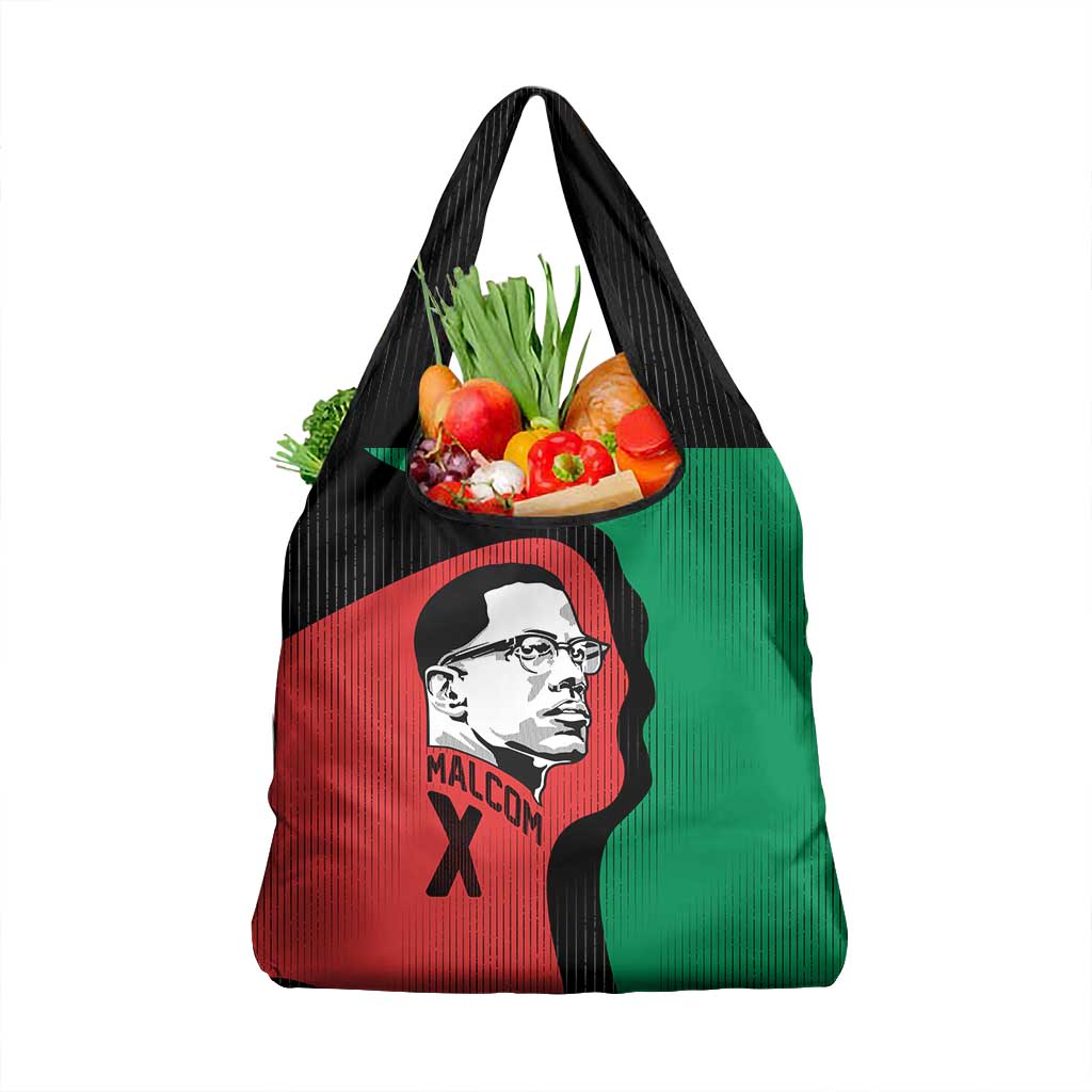 Malcolm X Grocery Bag Truth Is on the Side of the Oppressed Quote Civil Rights Tribute - African Pride