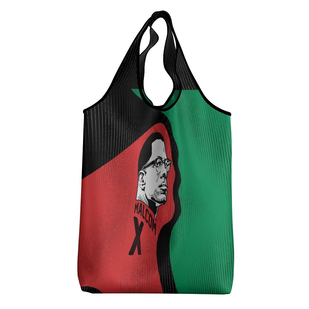 Malcolm X Grocery Bag Truth Is on the Side of the Oppressed Quote Civil Rights Tribute - African Pride
