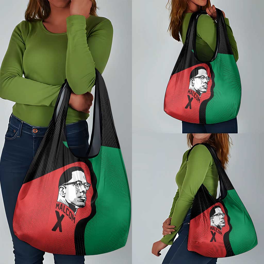 Malcolm X Grocery Bag Truth Is on the Side of the Oppressed Quote Civil Rights Tribute - African Pride