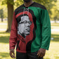 Malcolm X Hockey Jersey Truth Is on the Side of the Oppressed Quote Civil Rights Tribute - African Pride