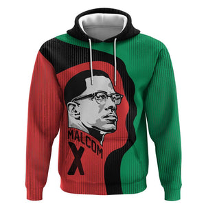 Malcolm X Hoodie Truth Is on the Side of the Oppressed Quote Civil Rights Tribute - African Pride