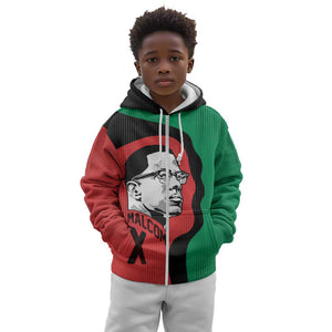 Malcolm X Kid Hoodie Truth Is on the Side of the Oppressed Quote Civil Rights Tribute - African Pride