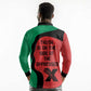 Malcolm X Long Sleeve Polo Shirt Truth Is on the Side of the Oppressed Quote Civil Rights Tribute - African Pride
