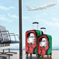 Malcolm X Luggage Cover Truth Is on the Side of the Oppressed Quote Civil Rights Tribute - African Pride