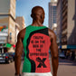 Malcolm X Men Tank Top Truth Is on the Side of the Oppressed Quote Civil Rights Tribute - African Pride
