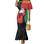 Malcolm X Mermaid Dress Truth Is on the Side of the Oppressed Quote Civil Rights Tribute - African Pride