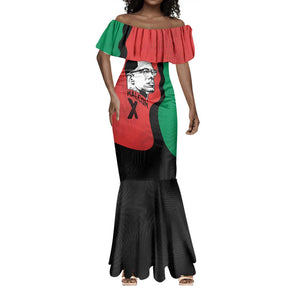 Malcolm X Mermaid Dress Truth Is on the Side of the Oppressed Quote Civil Rights Tribute - African Pride
