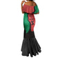 Malcolm X Mermaid Dress Truth Is on the Side of the Oppressed Quote Civil Rights Tribute - African Pride