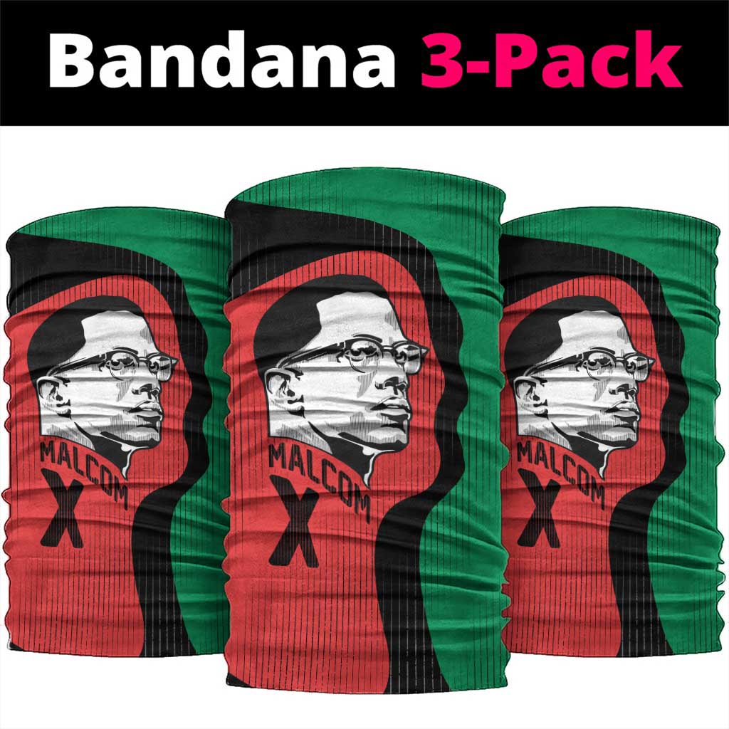 Malcolm X Neck Gaiter Truth Is on the Side of the Oppressed Quote Civil Rights Tribute - African Pride