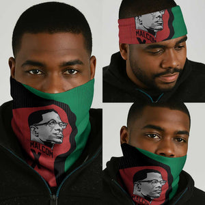 Malcolm X Neck Gaiter Truth Is on the Side of the Oppressed Quote Civil Rights Tribute - African Pride