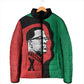 Malcolm X Padded Jacket Truth Is on the Side of the Oppressed Quote Civil Rights Tribute - African Pride