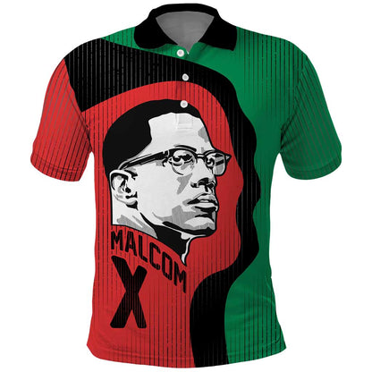 Malcolm X Polo Shirt Truth Is on the Side of the Oppressed Quote Civil Rights Tribute TS04