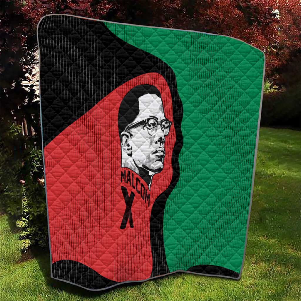 Malcolm X Quilt Truth Is on the Side of the Oppressed Quote Civil Rights Tribute - African Pride