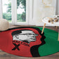 Malcolm X Round Carpet Truth Is on the Side of the Oppressed Quote Civil Rights Tribute - African Pride