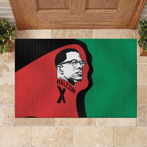 Malcolm X Rubber Doormat Truth Is on the Side of the Oppressed Quote Civil Rights Tribute - African Pride