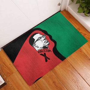 Malcolm X Rubber Doormat Truth Is on the Side of the Oppressed Quote Civil Rights Tribute - African Pride