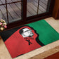 Malcolm X Rubber Doormat Truth Is on the Side of the Oppressed Quote Civil Rights Tribute - African Pride
