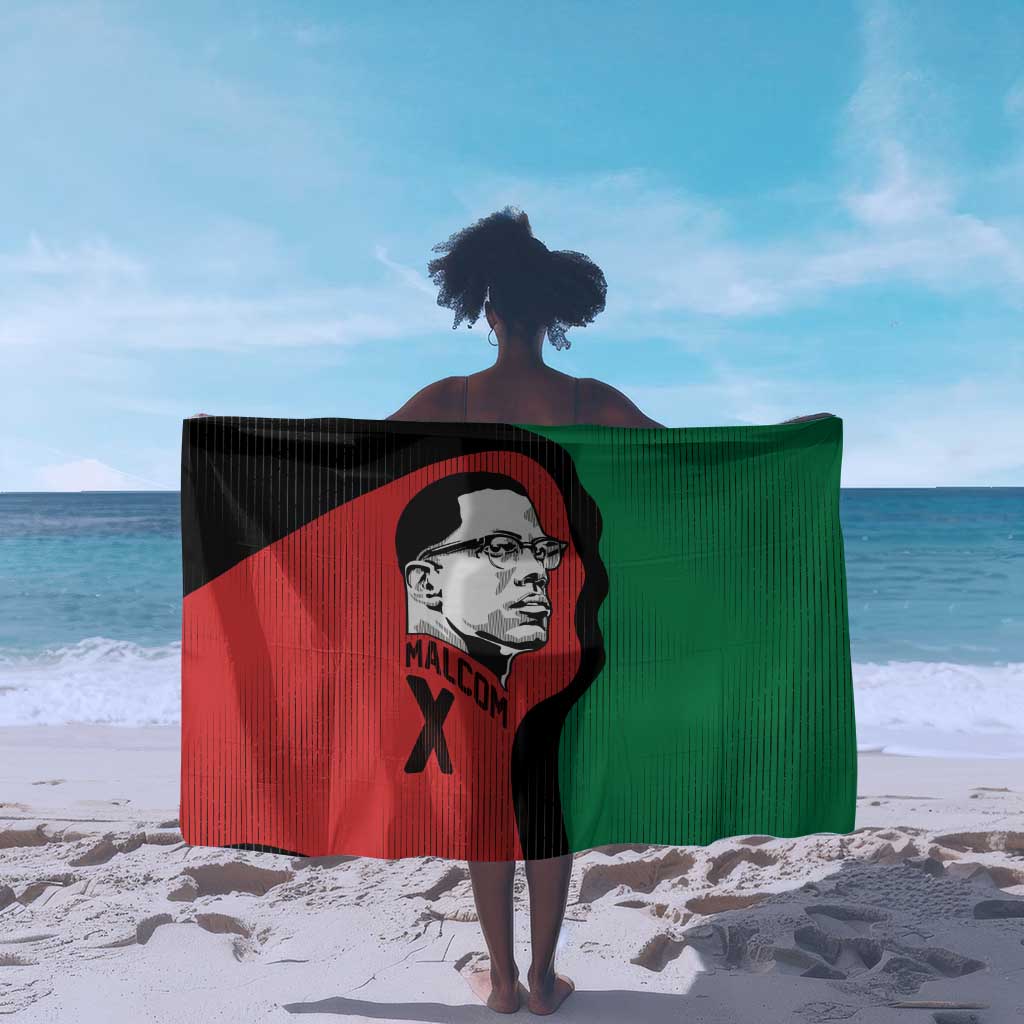 Malcolm X Sarong Truth Is on the Side of the Oppressed Quote Civil Rights Tribute - African Pride