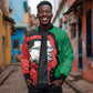 Malcolm X Sleeve Zip Bomber Jacket Truth Is on the Side of the Oppressed Quote Civil Rights Tribute - African Pride
