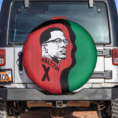 Malcolm X Spare Tire Cover Truth Is on the Side of the Oppressed Quote Civil Rights Tribute - African Pride