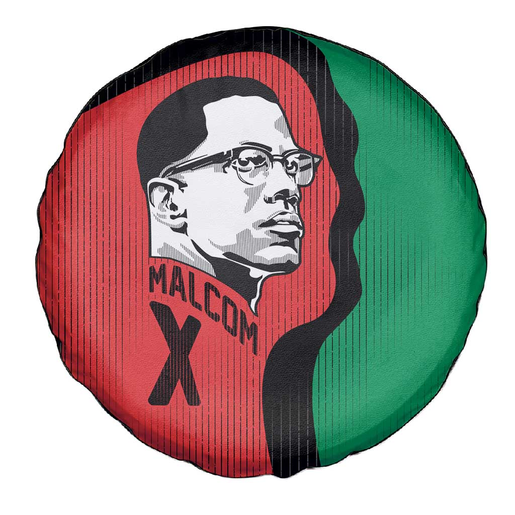 Malcolm X Spare Tire Cover Truth Is on the Side of the Oppressed Quote Civil Rights Tribute - African Pride
