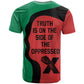 Malcolm X T shirt Truth Is on the Side of the Oppressed Quote Civil Rights Tribute TS04