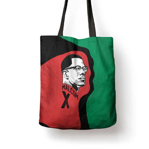 Malcolm X Tote Bag Truth Is on the Side of the Oppressed Quote Civil Rights Tribute - African Pride