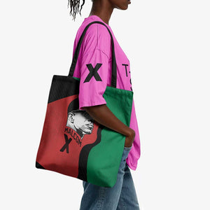 Malcolm X Tote Bag Truth Is on the Side of the Oppressed Quote Civil Rights Tribute - African Pride