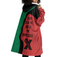 Malcolm X Wearable Blanket Hoodie Truth Is on the Side of the Oppressed Quote Civil Rights Tribute - African Pride