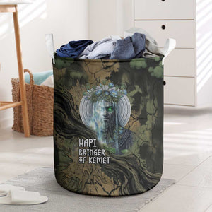 Hapi Egyptian Laundry Basket Bringer of Kemet Nature Spirit Flowing Water and Earth Harmony