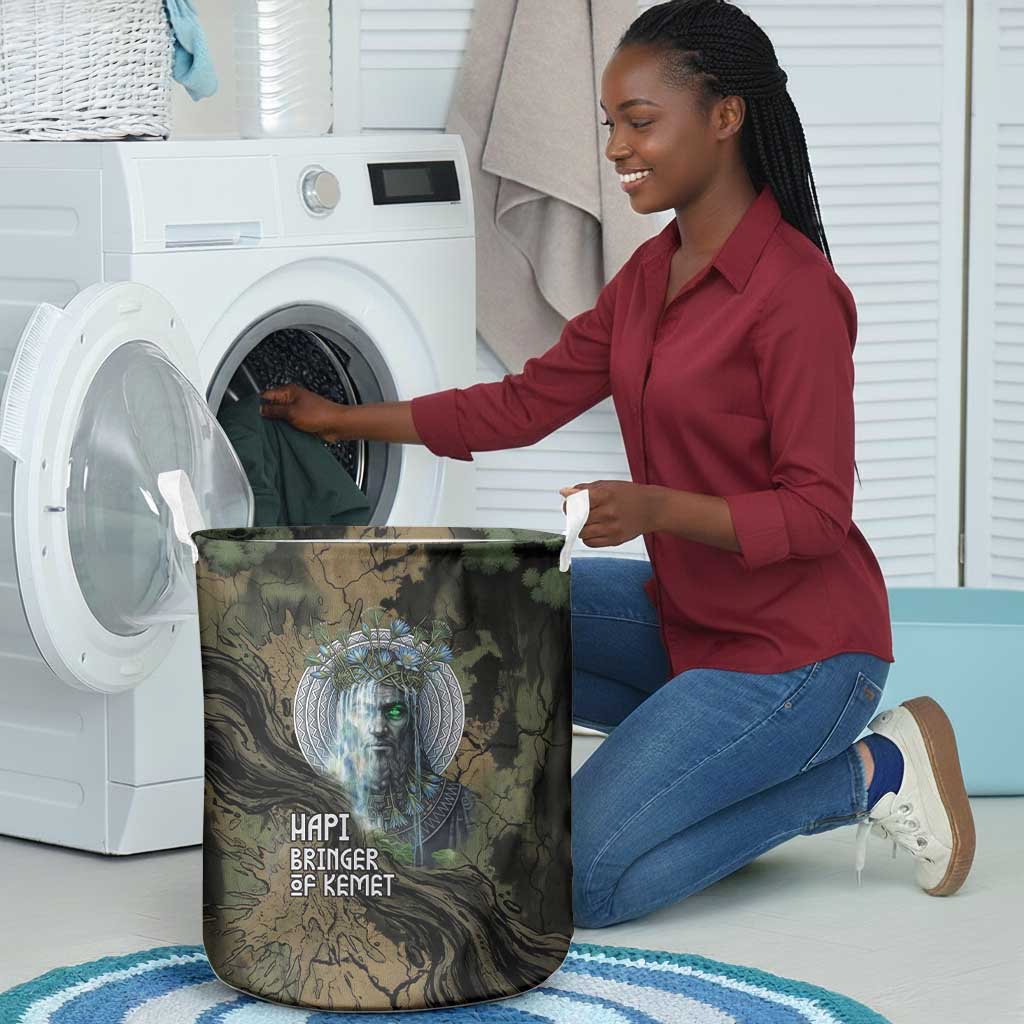 Hapi Egyptian Laundry Basket Bringer of Kemet Nature Spirit Flowing Water and Earth Harmony