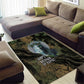 Hapi Egyptian Area Rug Bringer of Kemet Nature Spirit Flowing Water and Earth Harmony