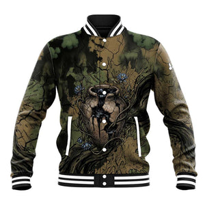 Hapi Egyptian Baseball Jacket Bringer of Kemet Nature Spirit Flowing Water and Earth Harmony