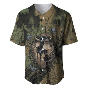 Hapi Egyptian Baseball Jersey Bringer of Kemet Nature Spirit Flowing Water and Earth Harmony
