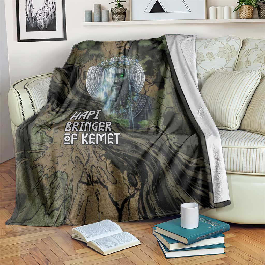 Hapi Egyptian Blanket Bringer of Kemet Nature Spirit Flowing Water and Earth Harmony
