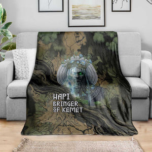 Hapi Egyptian Blanket Bringer of Kemet Nature Spirit Flowing Water and Earth Harmony
