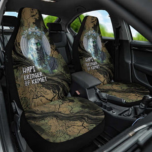 Hapi Egyptian Car Seat Cover Bringer of Kemet Nature Spirit Flowing Water and Earth Harmony