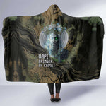 Hapi Egyptian Hooded Blanket Bringer of Kemet Nature Spirit Flowing Water and Earth Harmony