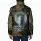Hapi Egyptian Padded Jacket Bringer of Kemet Nature Spirit Flowing Water and Earth Harmony