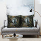 Hapi Egyptian Pillow Cover Bringer of Kemet Nature Spirit Flowing Water and Earth Harmony