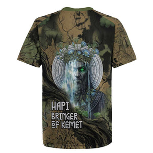 Hapi Egyptian Rugby Jersey Bringer of Kemet Nature Spirit Flowing Water and Earth Harmony