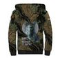 Hapi Egyptian Sherpa Hoodie Bringer of Kemet Nature Spirit Flowing Water and Earth Harmony