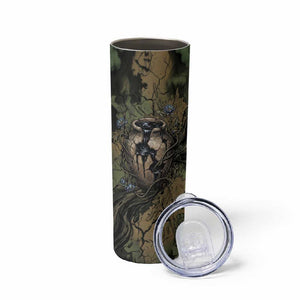 Hapi Egyptian Skinny Tumbler Bringer of Kemet Nature Spirit Flowing Water and Earth Harmony