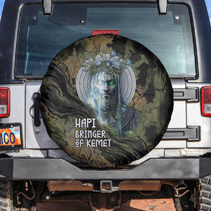 Hapi Egyptian Spare Tire Cover Bringer of Kemet Nature Spirit Flowing Water and Earth Harmony