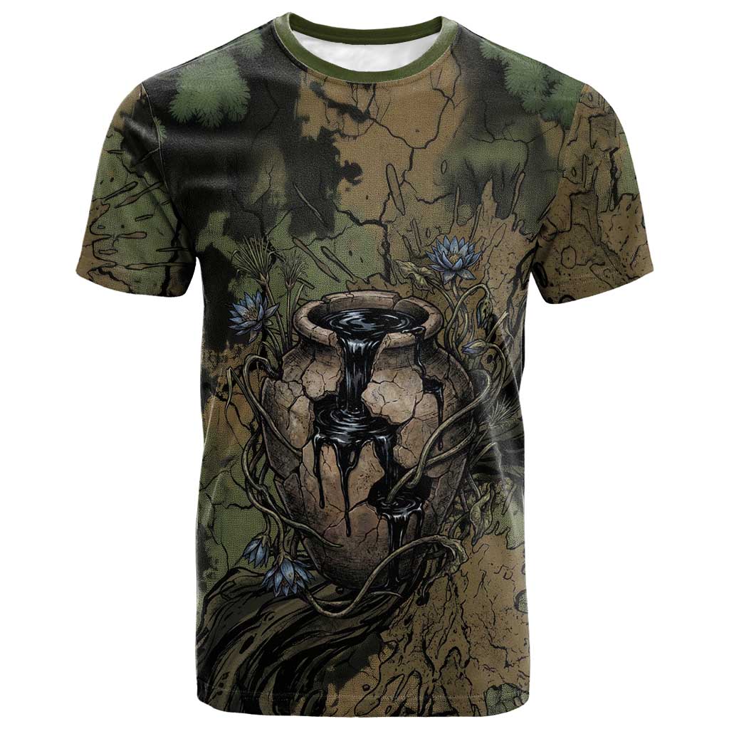 Hapi Egyptian T shirt Bringer of Kemet Nature Spirit Flowing Water and ...