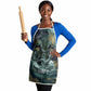 Egyptian Hapi Apron God of the Nile Ankh Symbol Lotus Flowers and Sacred River Energy